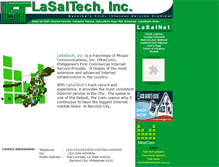 Tablet Screenshot of lasaltech.com